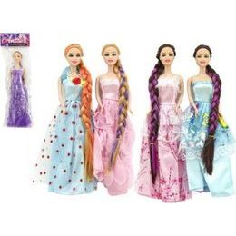 Panenka s dlouhým copem - mix druhů