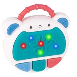 Interaktivní bubínek se zvuky a světly Myška zelená