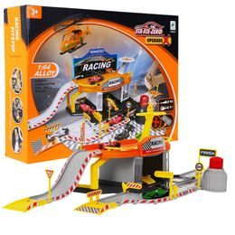 Majlo Toys parkovací garáž Formule s dráhou