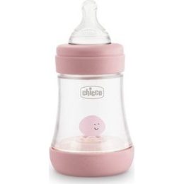 Chicco láhev kojenecká Perfect 5 silikon růžová 150 ml