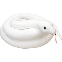 Plyšový had bílý 300 cm