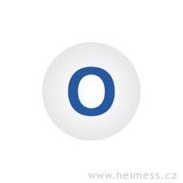 O - zacvakávací korálek, polovina