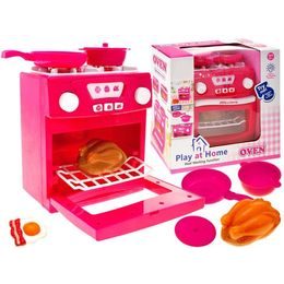 Majlo Toys dětská trouba se sporákem Pink Oven