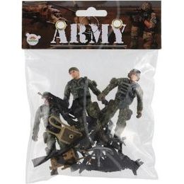 Sada vojáci s doplňky