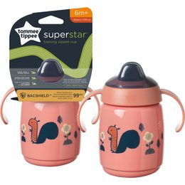 Láhev s uchy superstar 300ml Tommee Tippee 6m+ - růžový