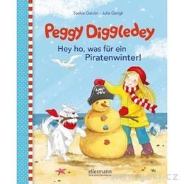 Knížka pro děti Peggy Diggledey - Hej hou, to je pirátská zima!