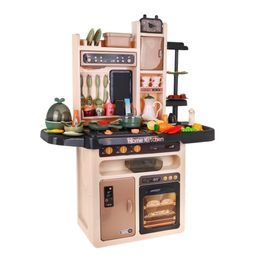 Doris dětská kuchyňka XXL se zvuky a tekoucí vodou-šedá