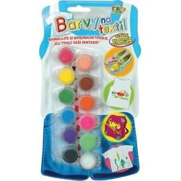 Akrylové barvy - 6ks se štětcem