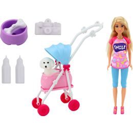 Ručně ovládaná létající panenka Magic Blue Fairy