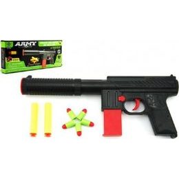 Pistole na pěnové náboje 2ks + špuntovka 5ks