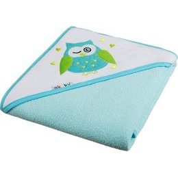 Dětská osuška s kapucí, Sovička modrá