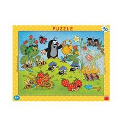 Puzzle Pejsek a Kočička 2x48 dílků