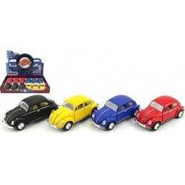 Auto Kinsmart VW Classical Beetle - mix 4 barvy