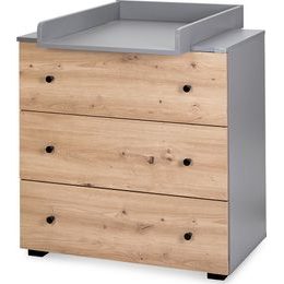 Přebalovací komoda Klups KAROLINA bílá-borovice