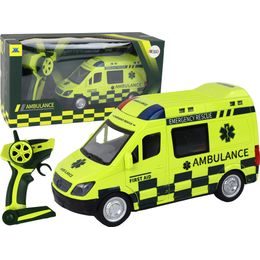 Auto Ambulance se světly na dálkové ovládání