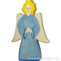 Archanděl (série I) - biblická dřevěná postava