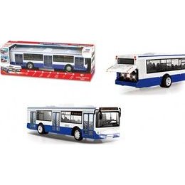 Autobus - na baterie česky mluvící - modrý