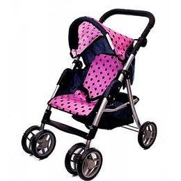 Doris sportovní kočárek pro panenku 9352 růžový