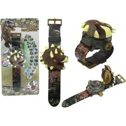 Hodinky 3D projektor Dinosaur Triceratops