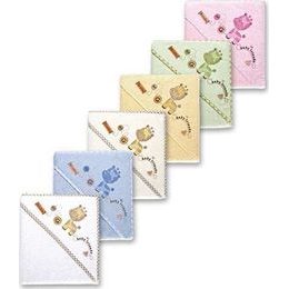 Duet Dětská osuška s kapucí 80x80cm