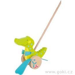 Krokodýl Susibelle - zvířátko na tyči
