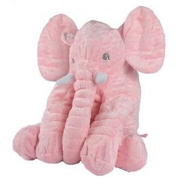 Doris plyšový slon Belly 70 cm růžový