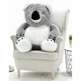Plyšový medvěd Koala 100 cm šedá