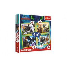 Puzzle 4v1 Jak vycvičit draka