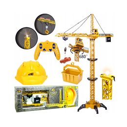 Otočný jeřáb na dálkové ovládání + přilba