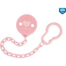 Canpol Babies Canpol babies Řetízek na dudlík Srdíčko - růžové