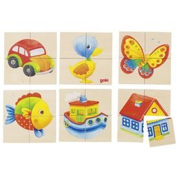 Oboustranná skládanka Krtek