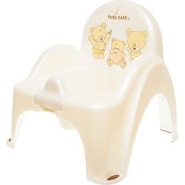 Dětský nočník s poklopem bílý medvěd