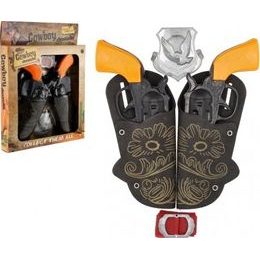 Kolt s pouzdrem 2ks - kovbojská sada s doplňky