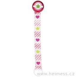 Textilní šňůra na dudlík sovička