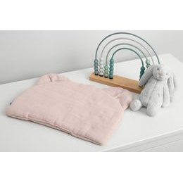 Mušelínová poduška do kočárku šedá