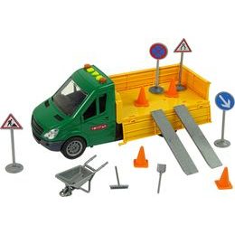 Auto bagr s figurkou