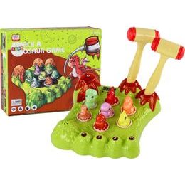 Hra Ulov dinosaura pomocí kladívka se zvuky