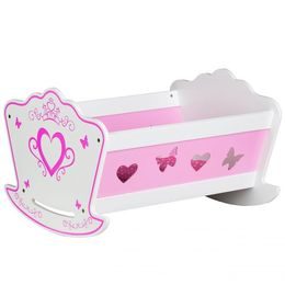 Ecotoys dřevěná postýlka pro panenky