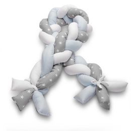 Ochranný mantinel cop do postýlky hvězdičky modrá