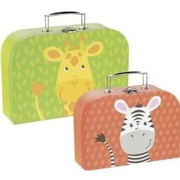Sada 2 dětských kufrů – žirafa a zebra