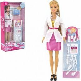 Panenka Anlily doktorka s doplňky - mix 2 barvy