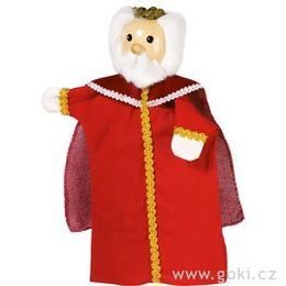 Maňásek na ruku - král