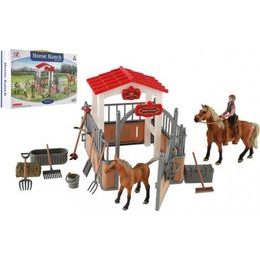 Sada koňská farma s doplňky