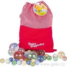 Skleněnky v bavlněném pytlíku, 50 ks