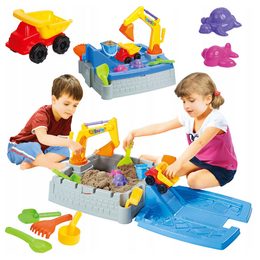 Uzavíratelné pískoviště - Bagr auto a příslušenství