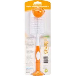 Čistící kartáč na láhve - růžový