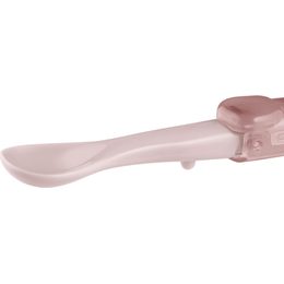 Talířek s přísavkou růžovo-bílá