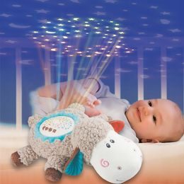 Chicco medvídek s projektorem růžová