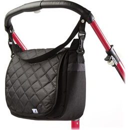 Taška/kabelka na kočárek - prošívaná CARETERO černá