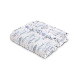 Sensillo Balení bambusové pleny oceán + sloni